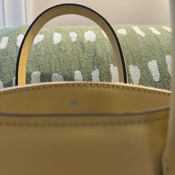 Kate Spade Yellow Satchel Bag - Picture 2 of 7
